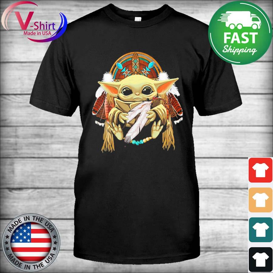 Official Star Wars Baby Yoda hug Native 2021 shirt