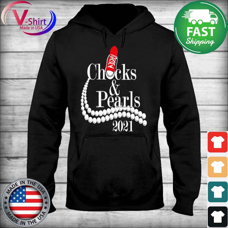 Chucks & Pearls T-Shirt Long Sleeve Sweatshirt Hoodie 