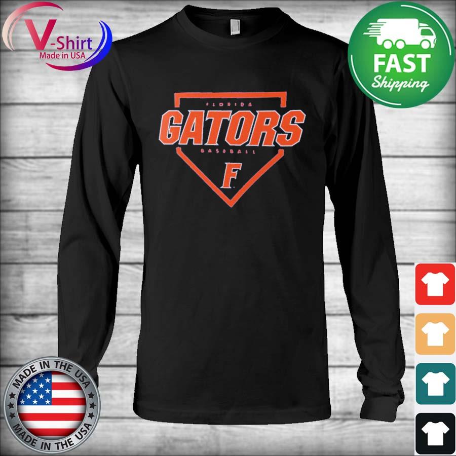 Royal Florida Gators Baseball Plate Performance T Shirt Hoodie Sweater Long Sleeve And Tank Top