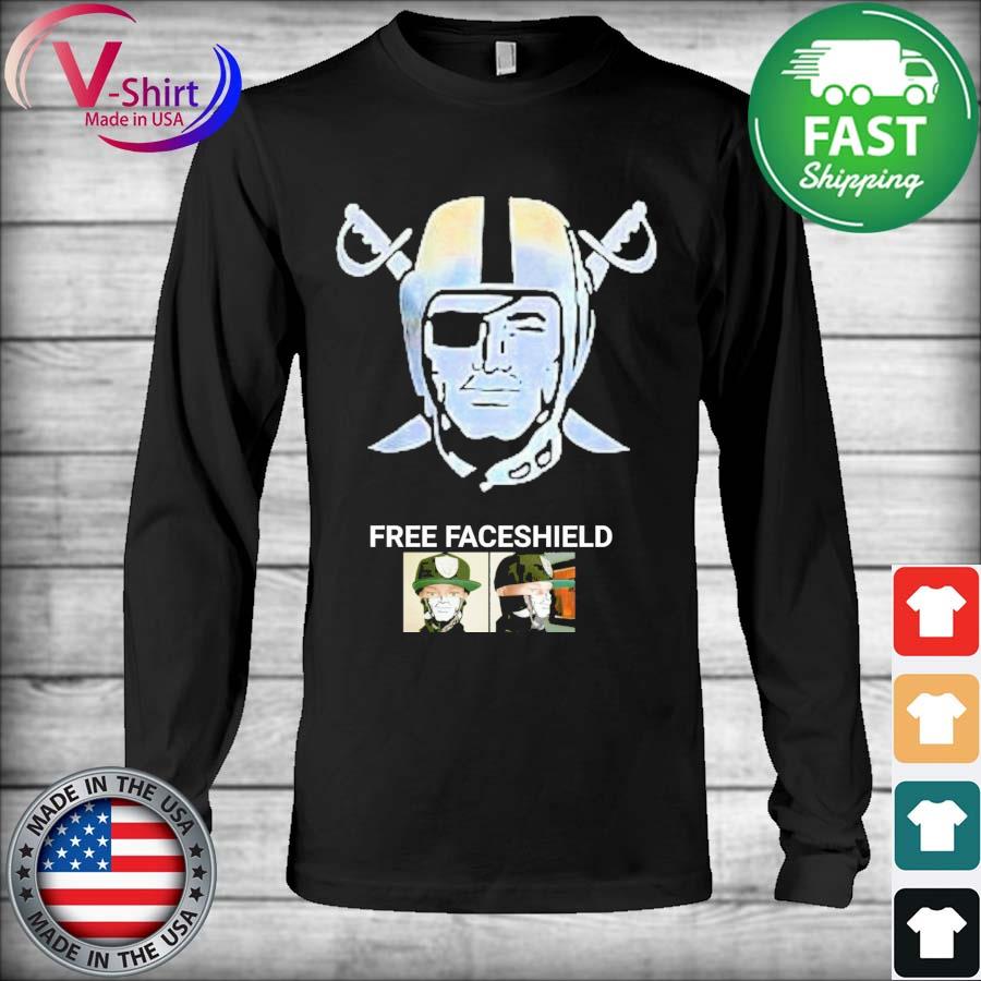 Original Oakland Raiders Free Raider Face Shield Shirt - T-shirtbear