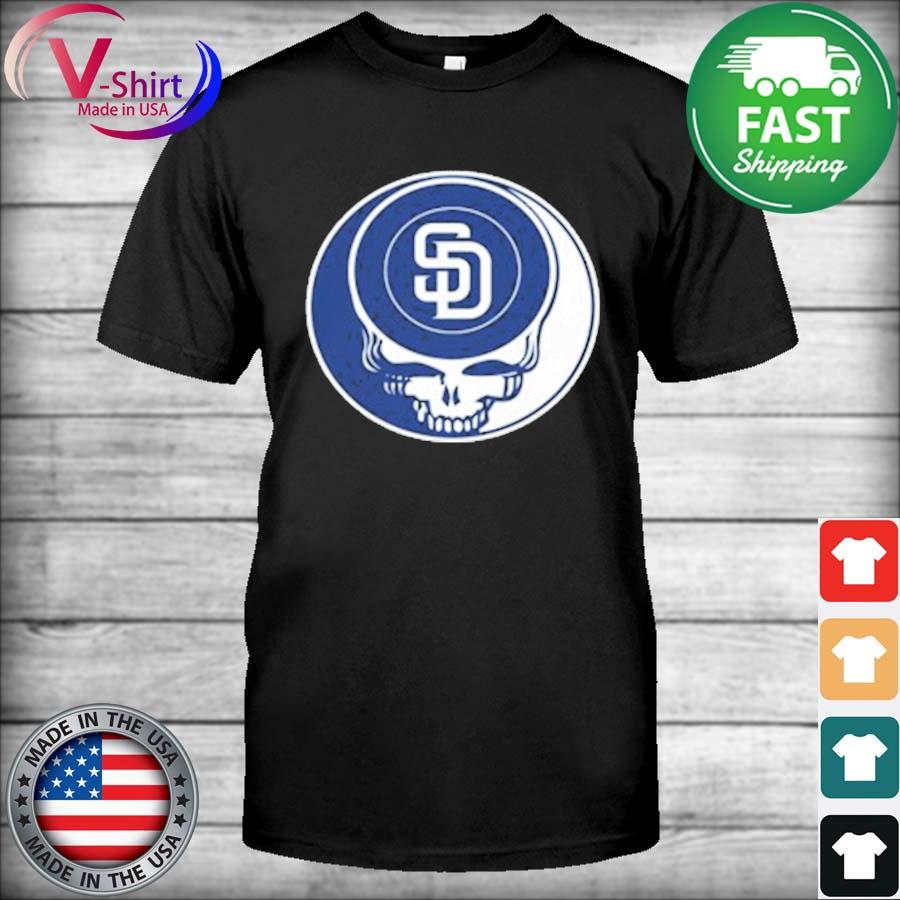 San Diego Padres MLB Baseball Grateful Dead Rock Band Music T-Shirt,  hoodie, sweater, long sleeve and tank top