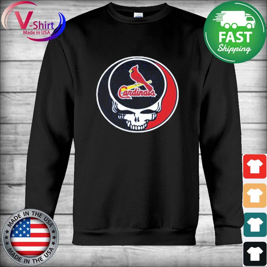 St.Louis Cardinals MLB Baseball Grateful Dead Rock Band Music T-Shirt,  hoodie, sweater, long sleeve and tank top