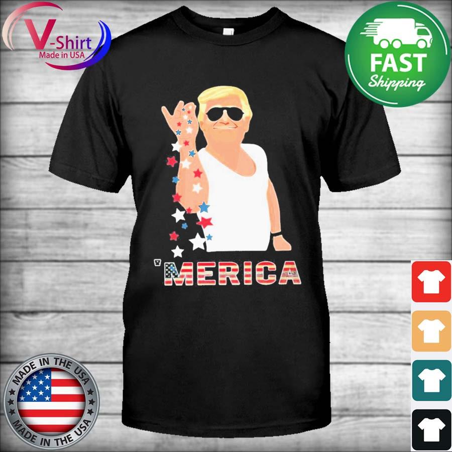 Salt Bae Style Funny 4th of July Trump Tee 4th Of July Shirt Trump Bae Funny 4th of July Shirt Trump Salt T-shirt Trump 'Merica T-shirt