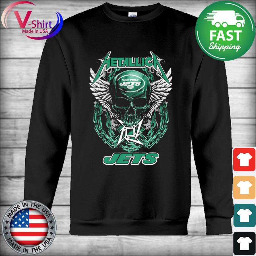 Metallica New York Jets Shirt, hoodie, longsleeve, sweater