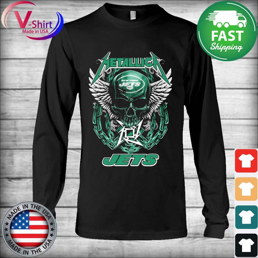 Metallica New York Jets Shirt, hoodie, longsleeve, sweater