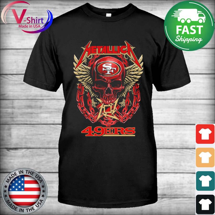 Metallica San Francisco 49ers Shirt - High-Quality Printed Brand