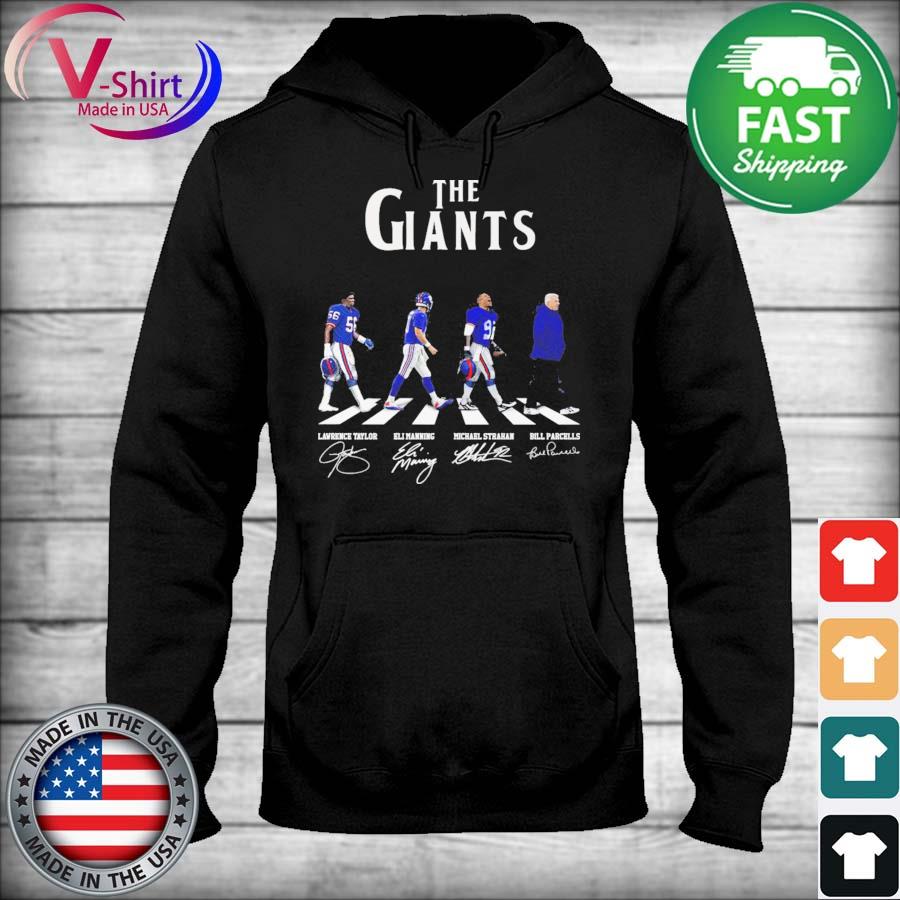 We Are New York Giants The Champion Abbey Road Signatures Shirt