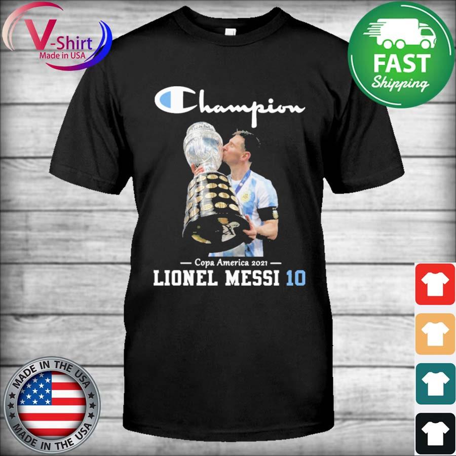 Champion shirt - Messi the champion, Copa America Champion, Lionel Messi