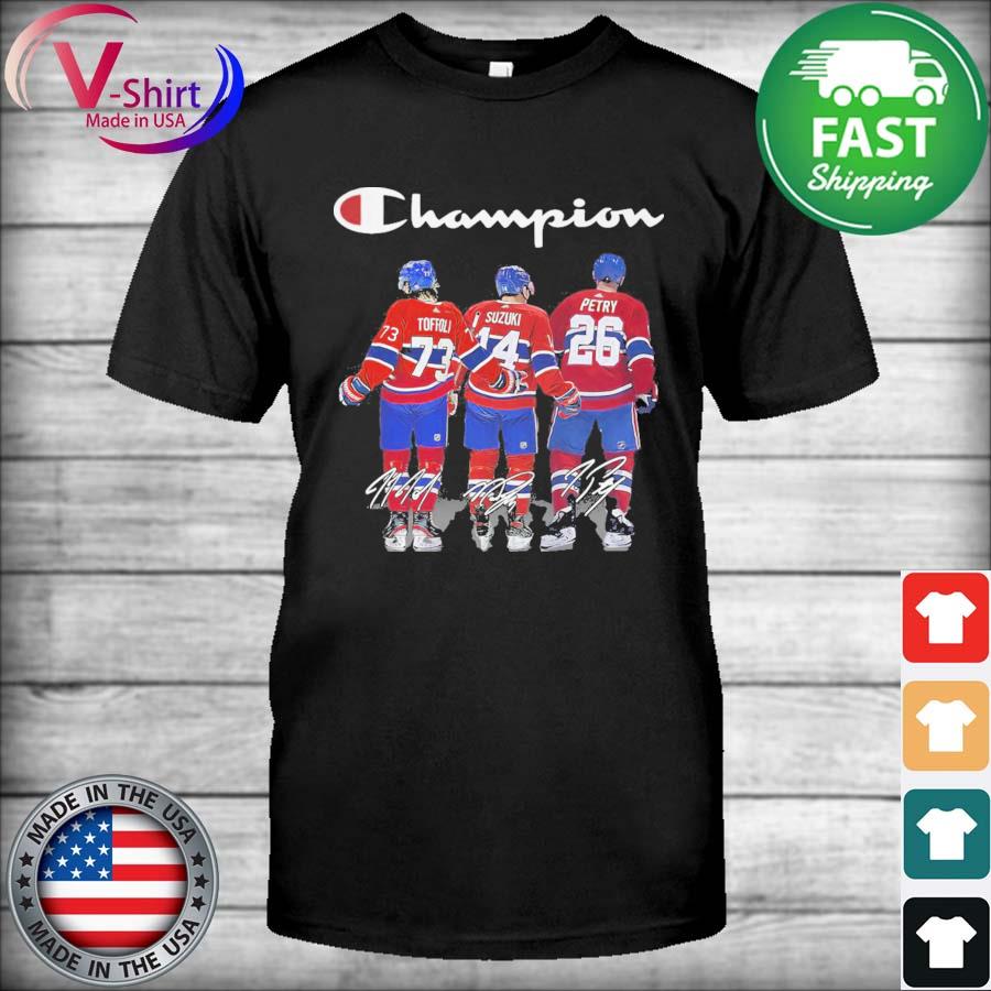 Montreal Canadiens Stanley Cup Semifinals 2021 Tyler Toffoli Jeff Petry  signatures shirt, hoodie, sweater, long sleeve and tank top
