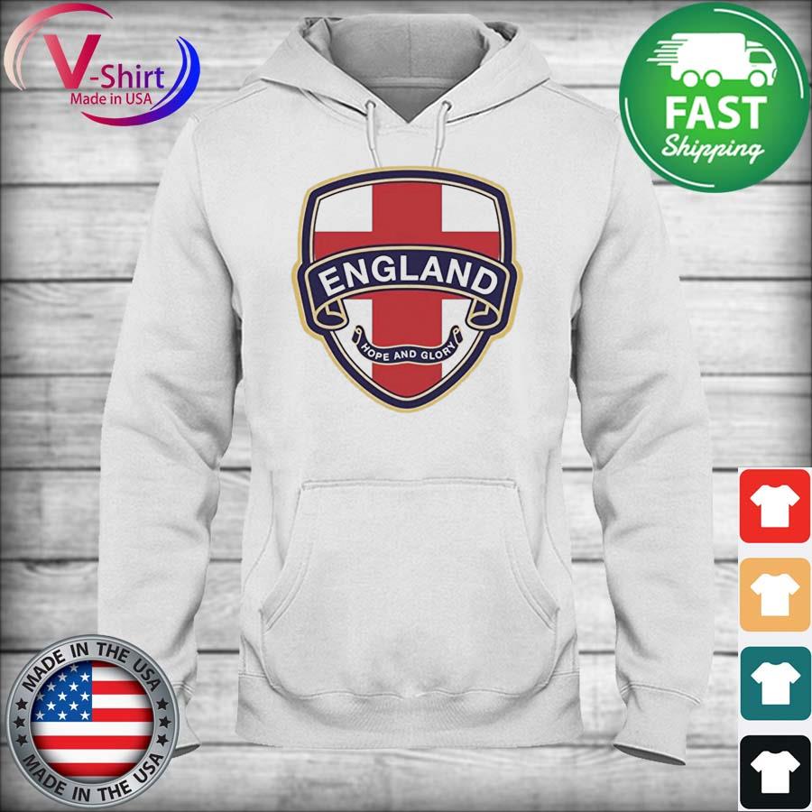 England Football Hope Glory Soccer National Team Mens Fleece Crew Sweatshirt