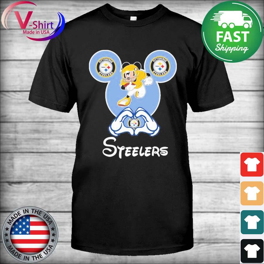 Nfl Pittsburgh Steelers Mickey Shirt, hoodie, sweater, long sleeve and tank  top