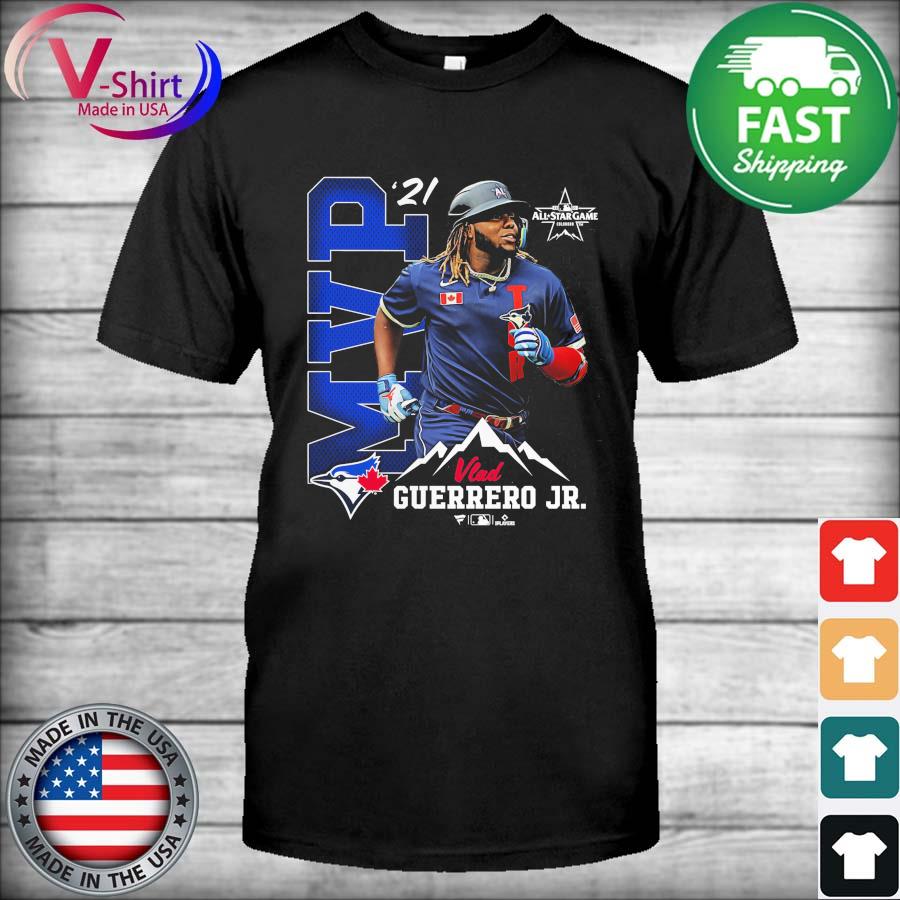 Vladimir guerrero jr toronto blue jays 2021 mlb all star game mvp shirt,  hoodie, sweater, long sleeve and tank top