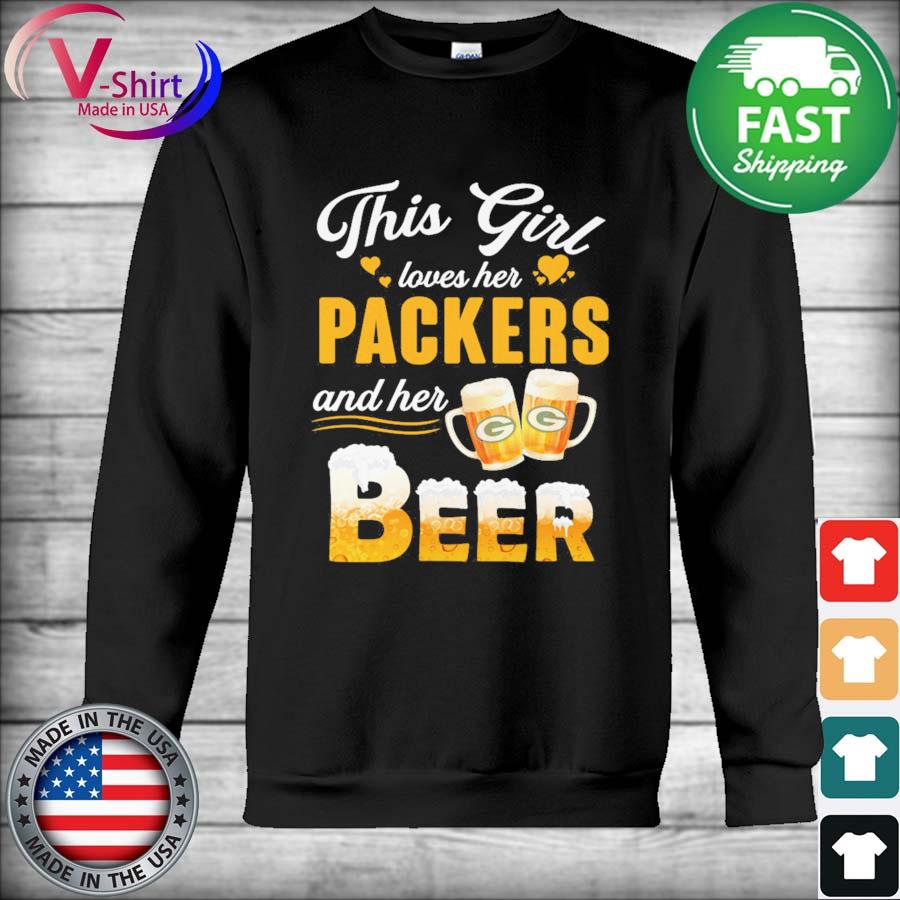 Best this girl loves her Green Bay Packers T-shirt, hoodie