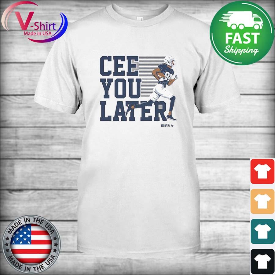 Ceedee Lamb Cee You Later Shirt, hoodie, sweater, long sleeve and