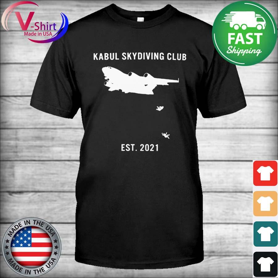 Official Kabul Skydiving Club est 2021 shirt, hoodie, sweater, long