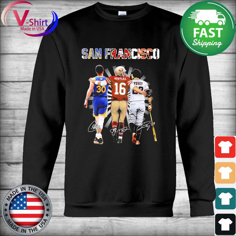 Official Joe Montana And Stephen Curry Greatest Of All Time Signatures Shirt,  hoodie, sweater, long sleeve and tank top