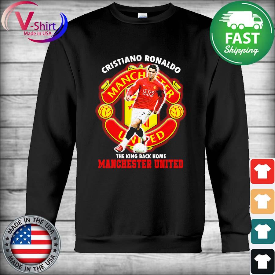 Cristiano Ronaldo back to Manchester United shirt, hoodie, sweater