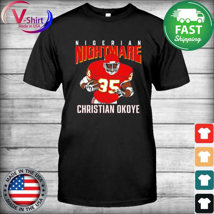 Christian Okoye Away Jersey | Poster