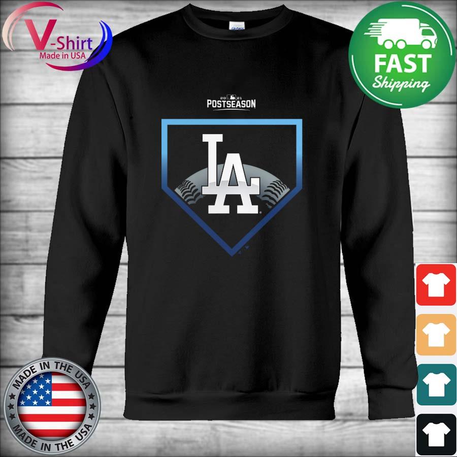 MLB Men's Los Angeles Dodgers 2021 Postseason T-Shirt Hoodie