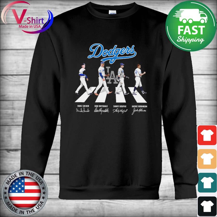 The Los Angeles Dodgers Abbey Road Signatures Shirt, hoodie