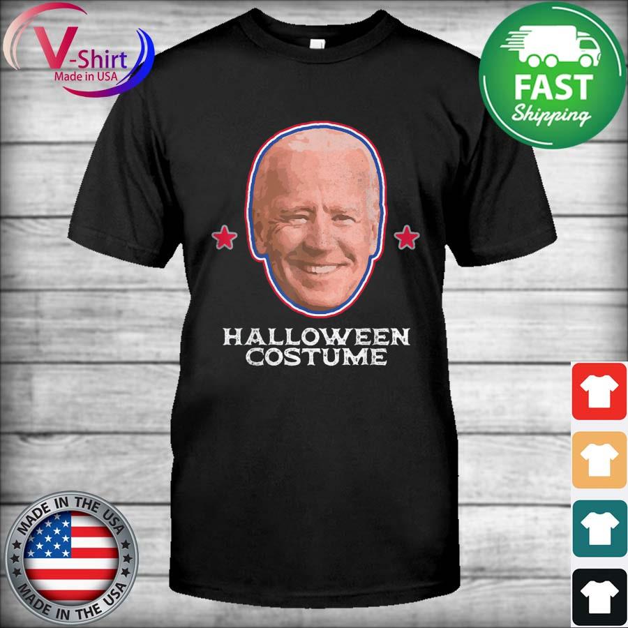 The Halloween Costume Anti Joe Biden face Scary Politician T-Shirt