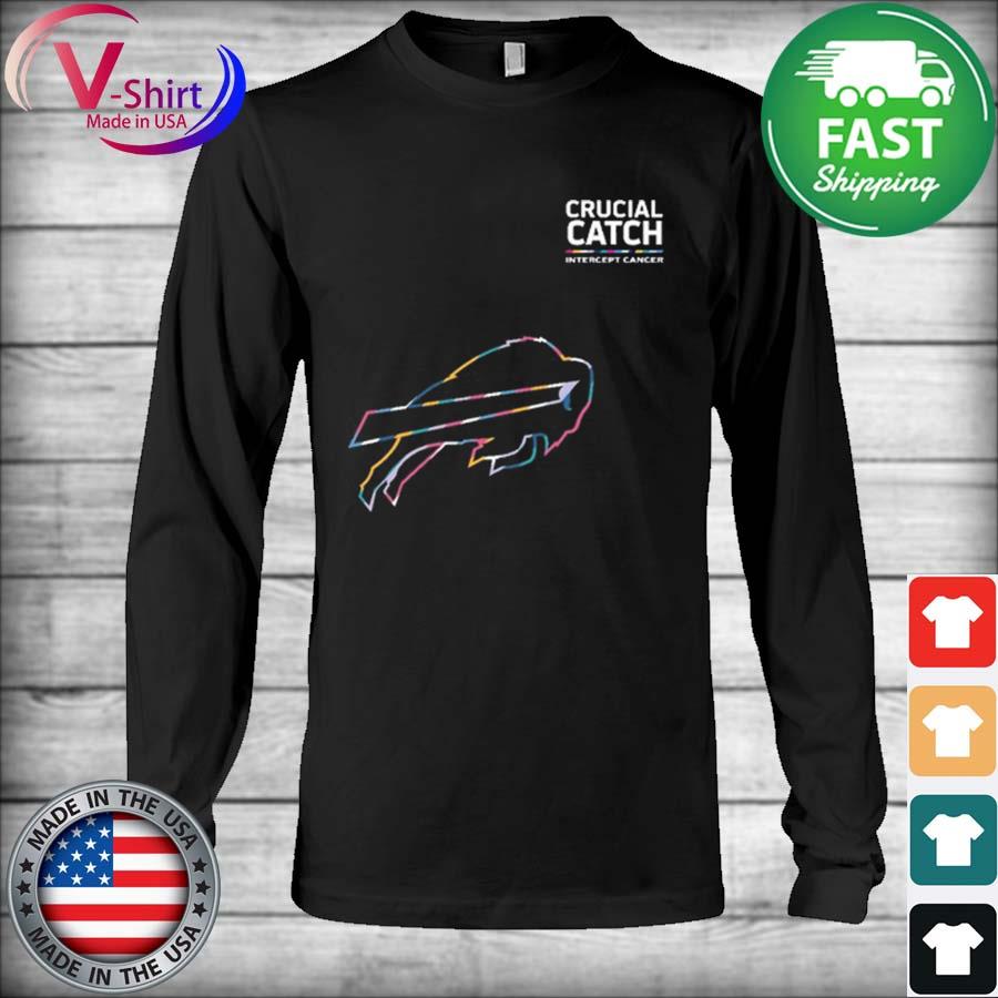 Buffalo Bills Crucial 2021 Crucial Catch Intercept Cancer nice shirt, hoodie,  sweater, long sleeve and tank top