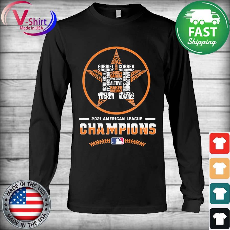 Houston Astros American League Champions 2021 World Series Shirt, hoodie,  sweater, long sleeve and tank top