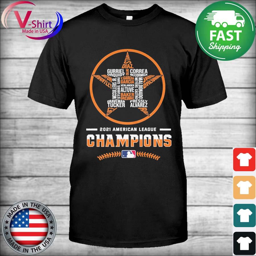 Houston Astros American League Champions 2021 World Series Shirt, hoodie,  sweater, long sleeve and tank top