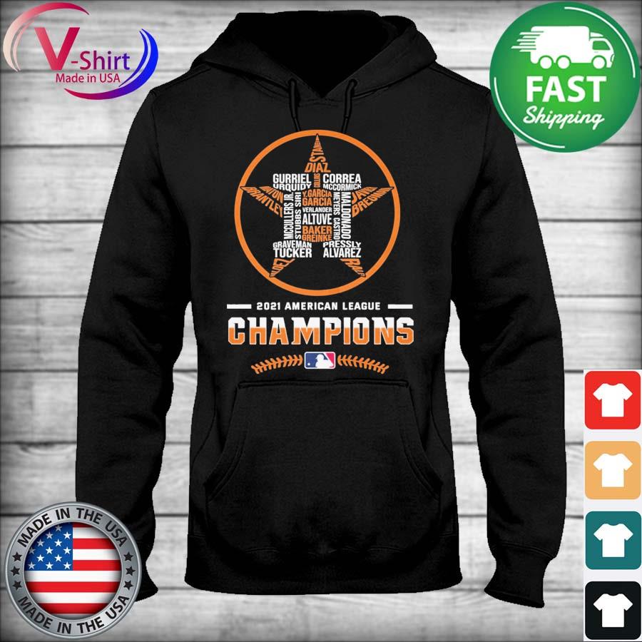 Houston Astros American League Champions 2021 World Series Shirt, hoodie,  sweater, long sleeve and tank top