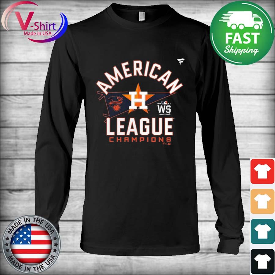 Official Houston Astros World Series 2021 American League Champions Shirt,  hoodie, sweater, long sleeve and tank top