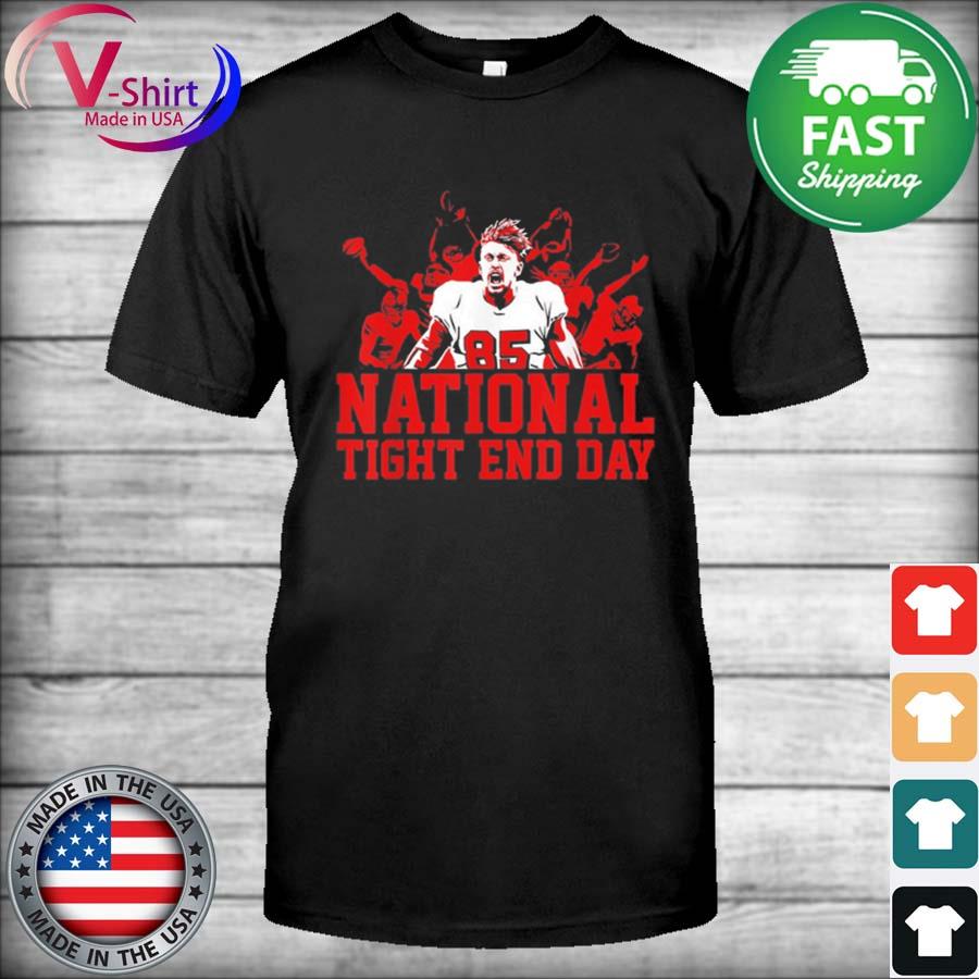 Buy George Kittle 49Ers National Tight End Day shirt For Free Shipping  CUSTOM XMAS PRODUCT COMPANY