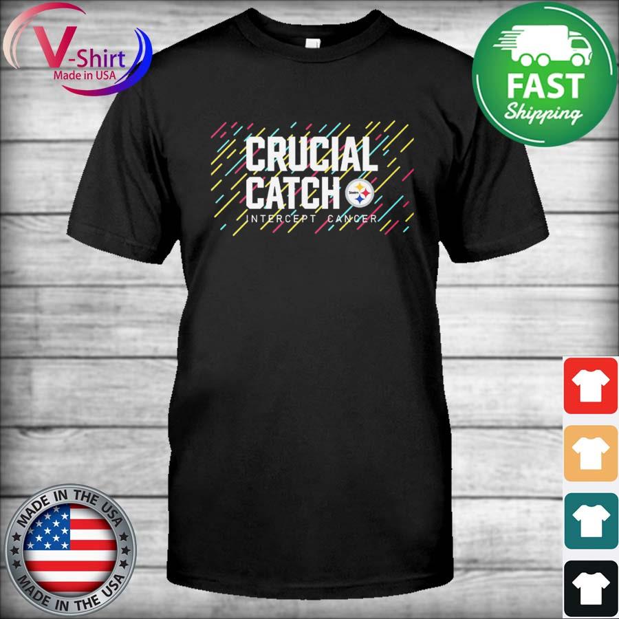 Pittsburgh Steelers 2021 crucial catch intercept cancer shirt, hoodie,  sweater, long sleeve and tank top