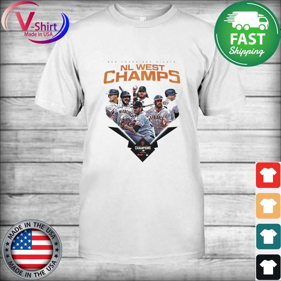San Francisco Giants 2021 NL West Division Champions T-shirt, hoodie,  sweater, long sleeve and tank top