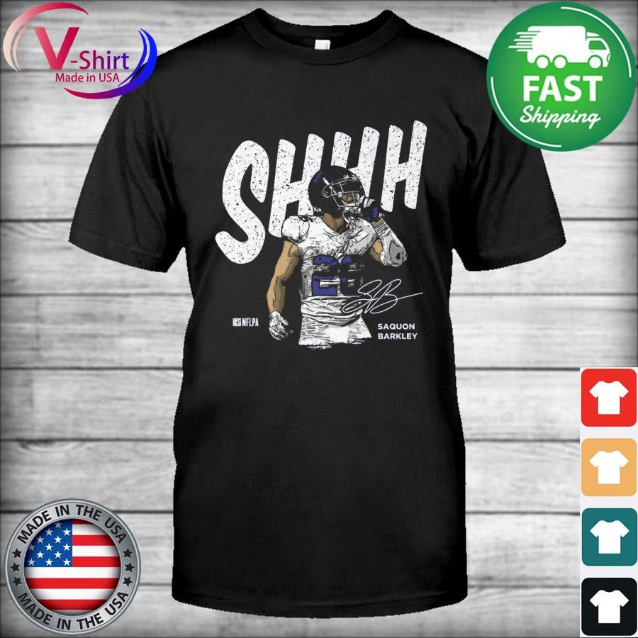 New York Giants Saquon Barkley Shhh signature shirt, hoodie, sweater and  v-neck t-shirt