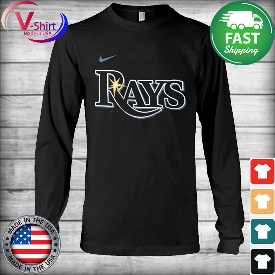 Tampa Bay Rays Nike Wordmark T-Shirt - Mens