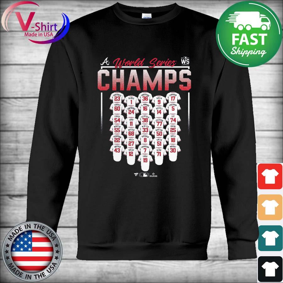 Atlanta Braves Fanatics Branded 2021 World Series Champions