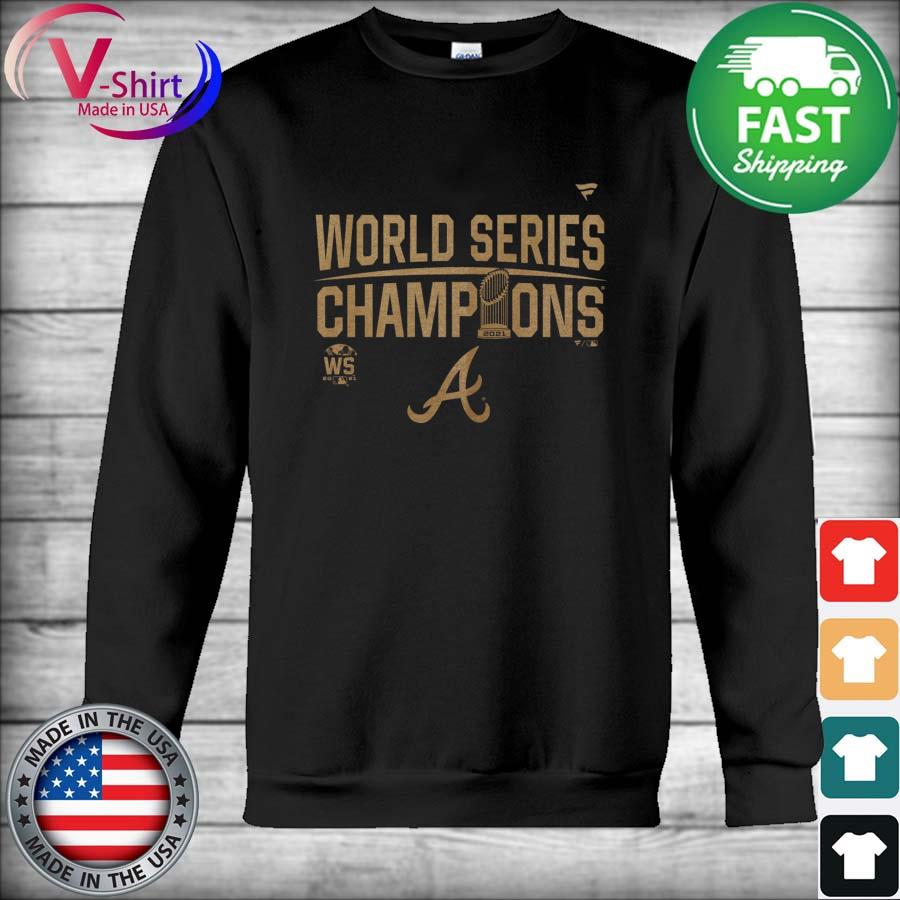 Atlanta Braves Fanatics Branded 2021 World Series Champions Parade T-Shirt  Gold, hoodie, sweater, long sleeve and tank top