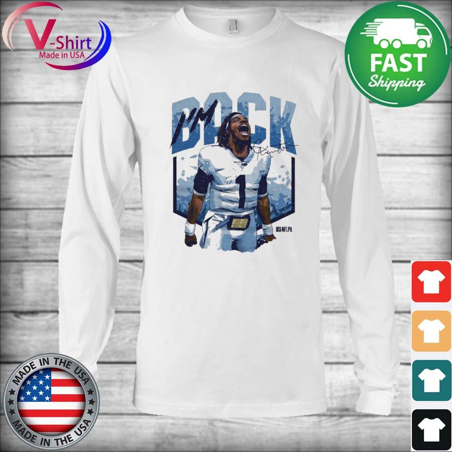 Carolina Panthers Cam Newton I'm Back Signature Unisex T-Shirt - Teeruto