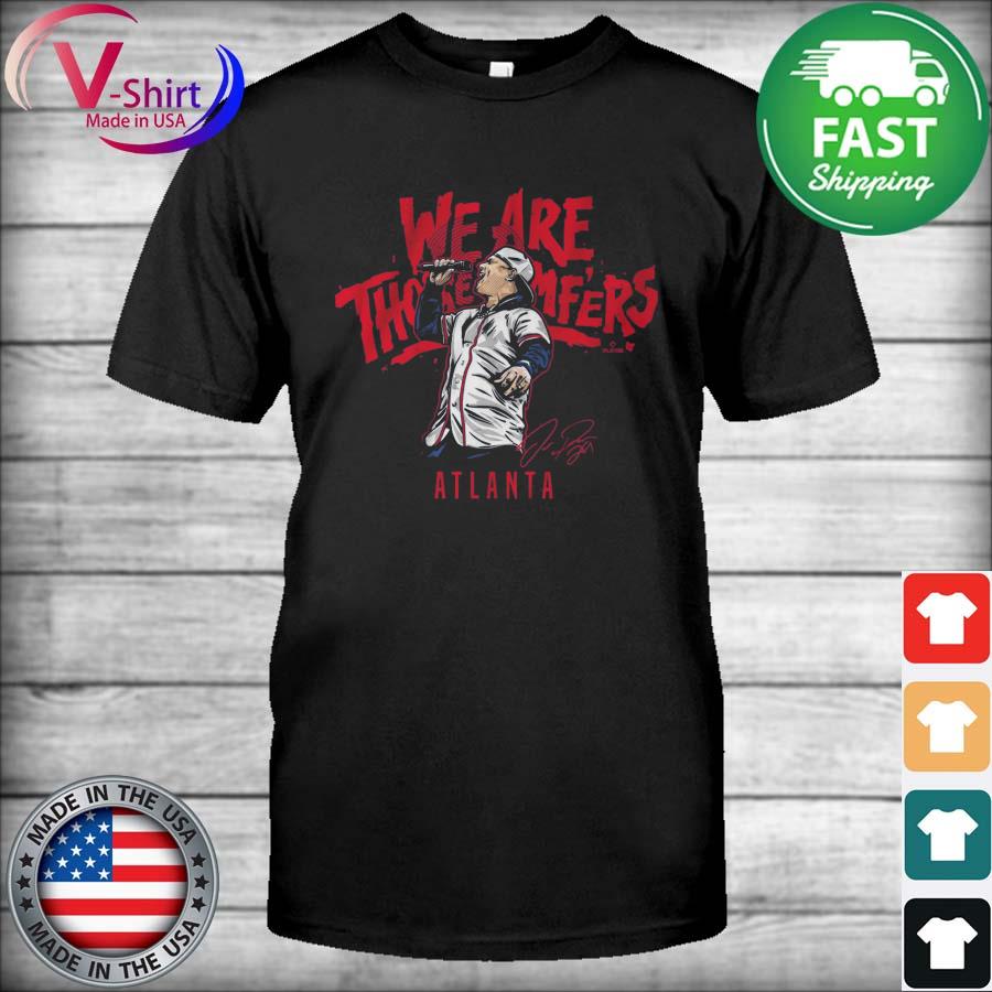 Joc Pederson We Are Those MF'ers Atlanta Signature Shirt, hoodie ...