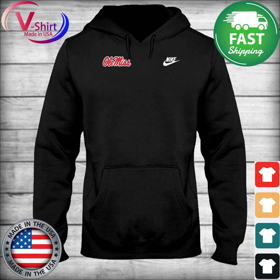 ole miss white nike hoodie