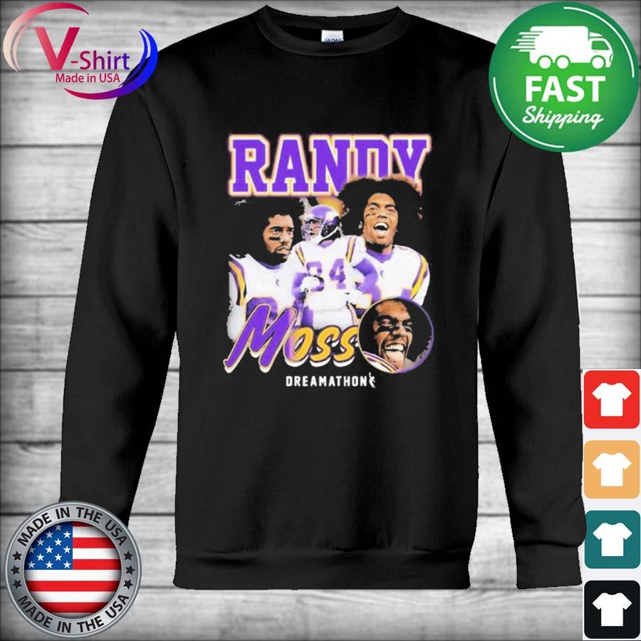 Justin Jefferson Randy Moss Sweatshirt, Justin Jefferson Football Shirt All  Size