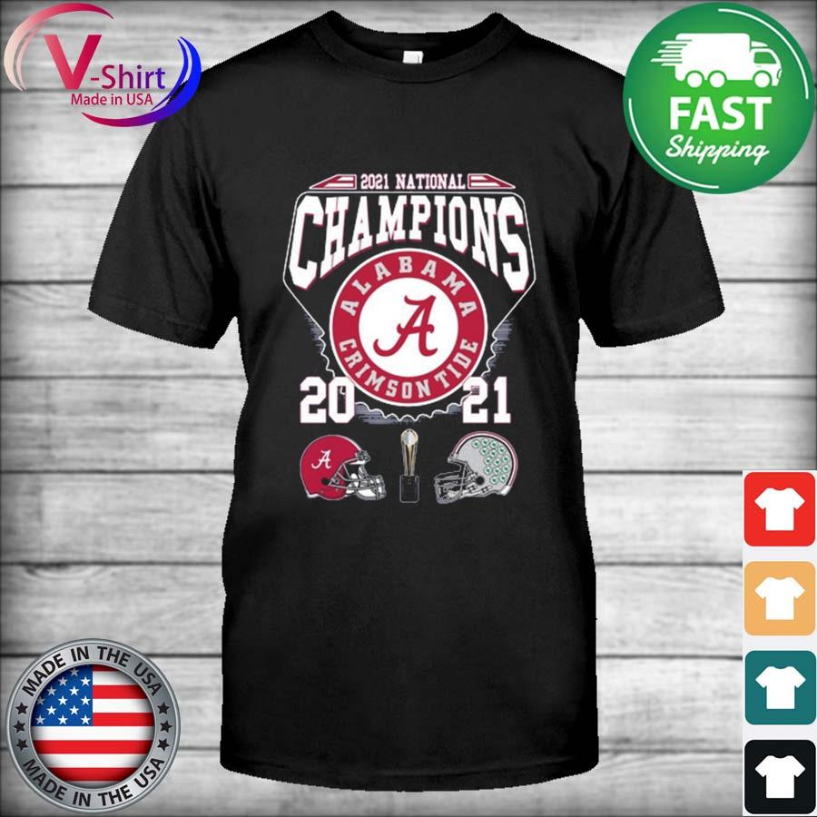 Men's White Alabama Crimson Tide 2021 SEC Football Conference Champions  T-Shirt