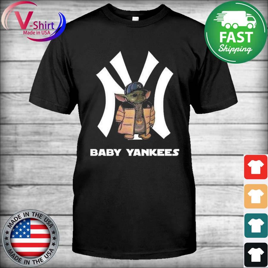 NewYork Yankees Baby Yoda Lover 3D T-Shirt For Fans - Banantees