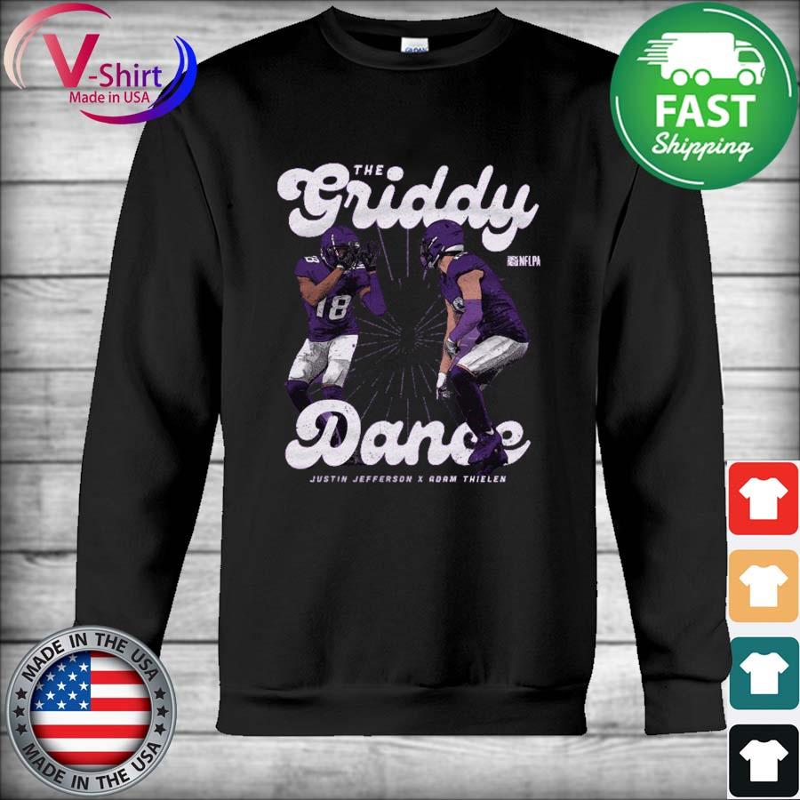 Best Justin Jefferson Griddy shirt, hoodie, sweater, long sleeve and tank  top