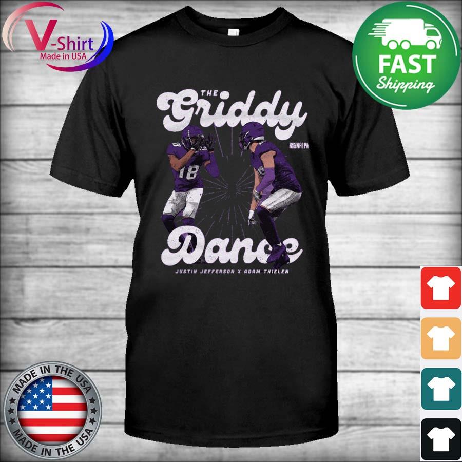 Justin Jefferson & Adam Thielen Griddy Dance shirt, hoodie