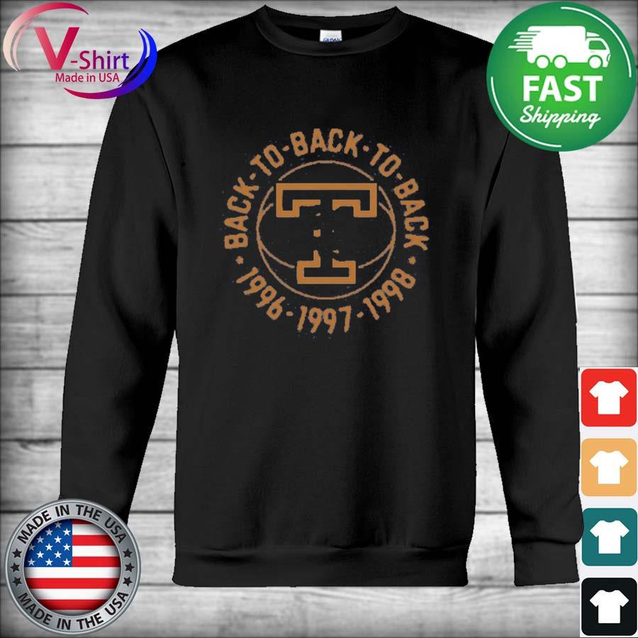 Lady Volunteers Back to back to back 1996 1997 1998 Hoodie