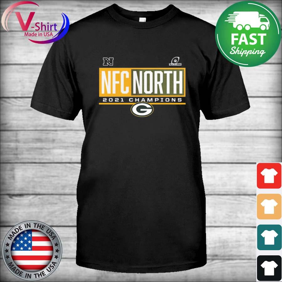 Green Bay Packers Team NFC North Division 2021 Champions T-Shirt - T-shirts  Low Price