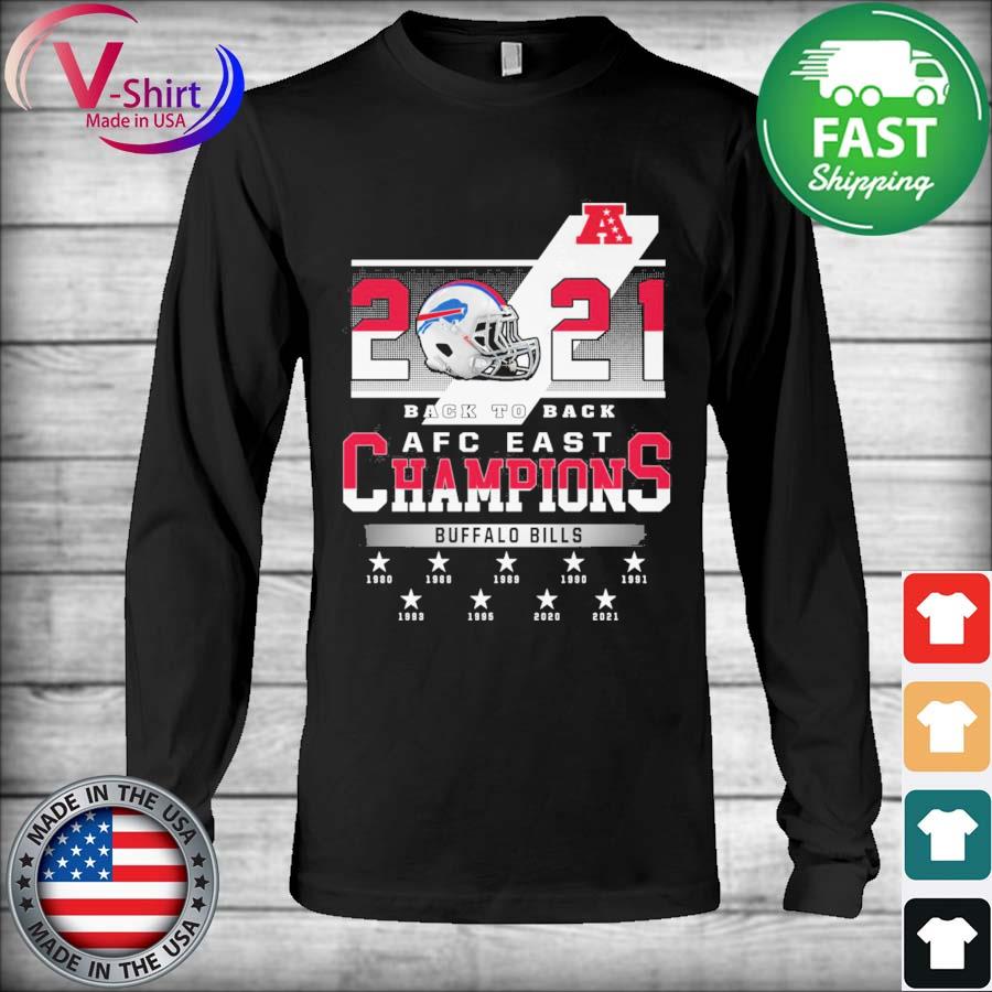 Buffalo Bills AFC East Champions 2020 - 21 T-Shirt sweat shirt t