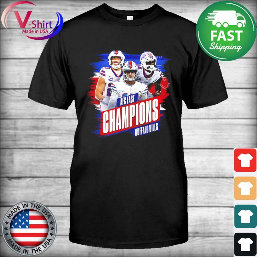 Buffalo Bills 2022 AFC East Champions T-Shirt