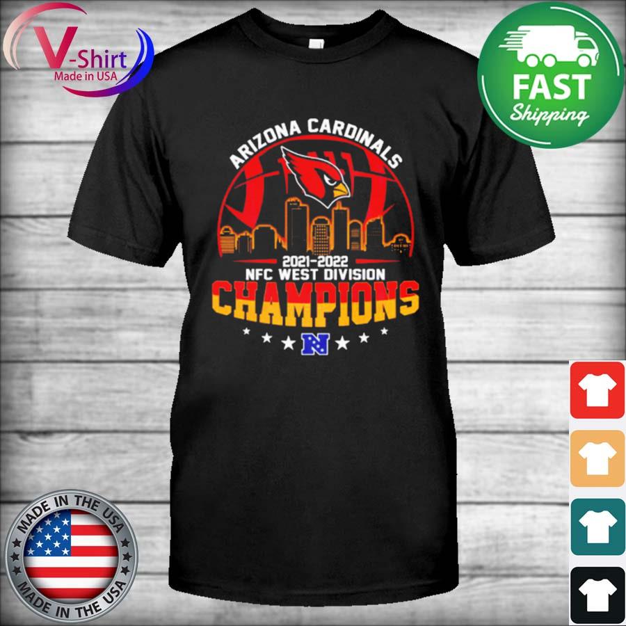 Arizona Cardinals 2022 NFC West Division Champions T-Shirt - REVER LAVIE